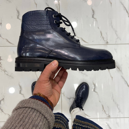 Havana Turkish boots for men in blue