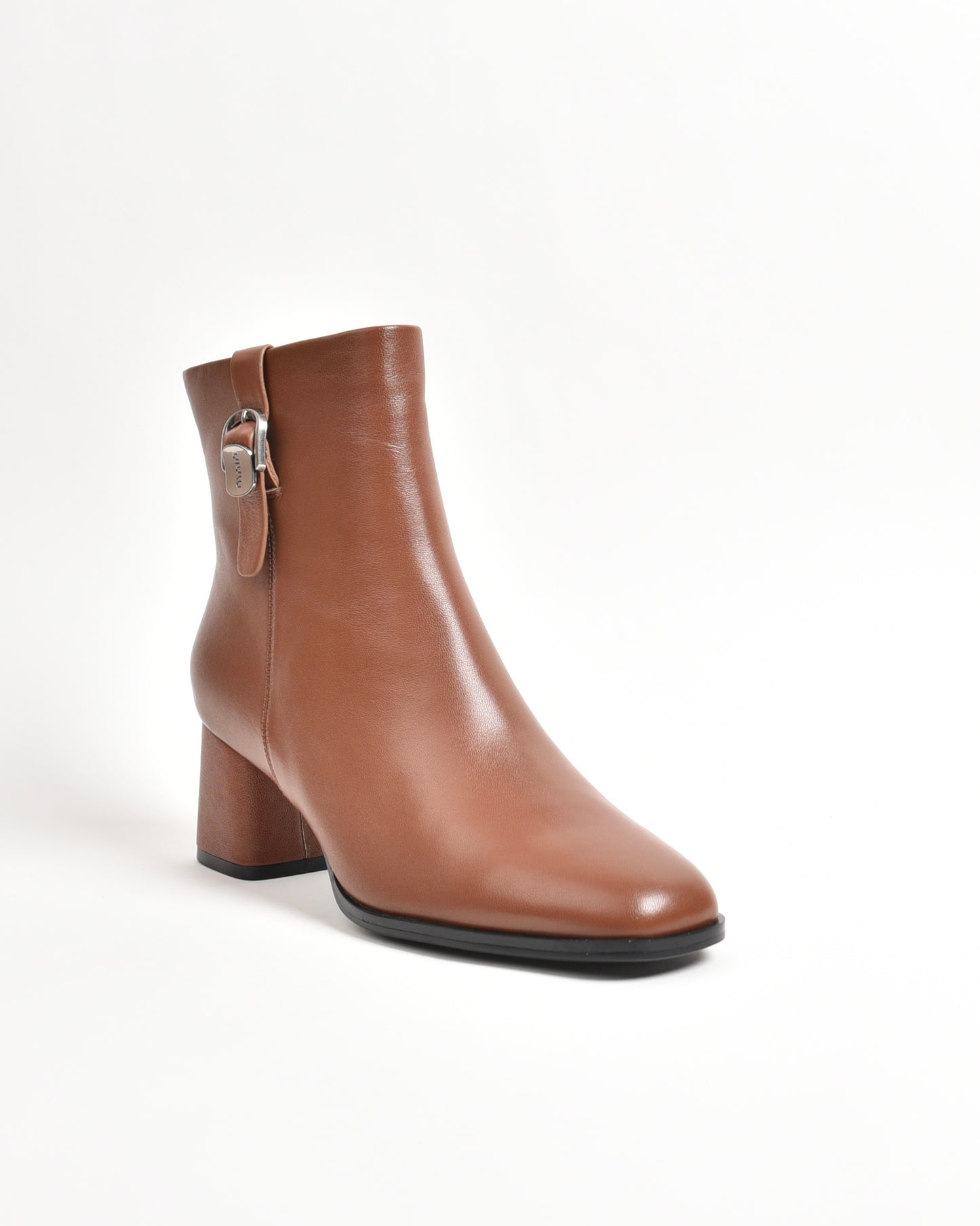Shalapi mid ankle boots for women in camel
