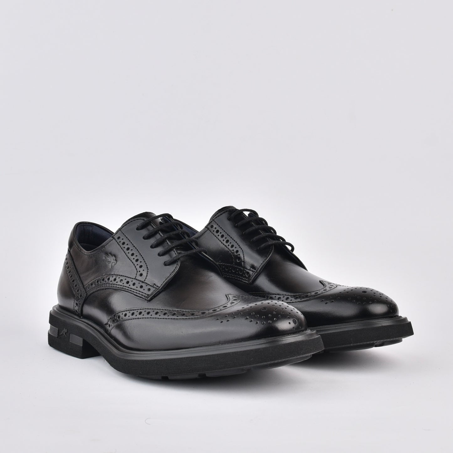 Fluchos Spanish oxford shoes for men in black