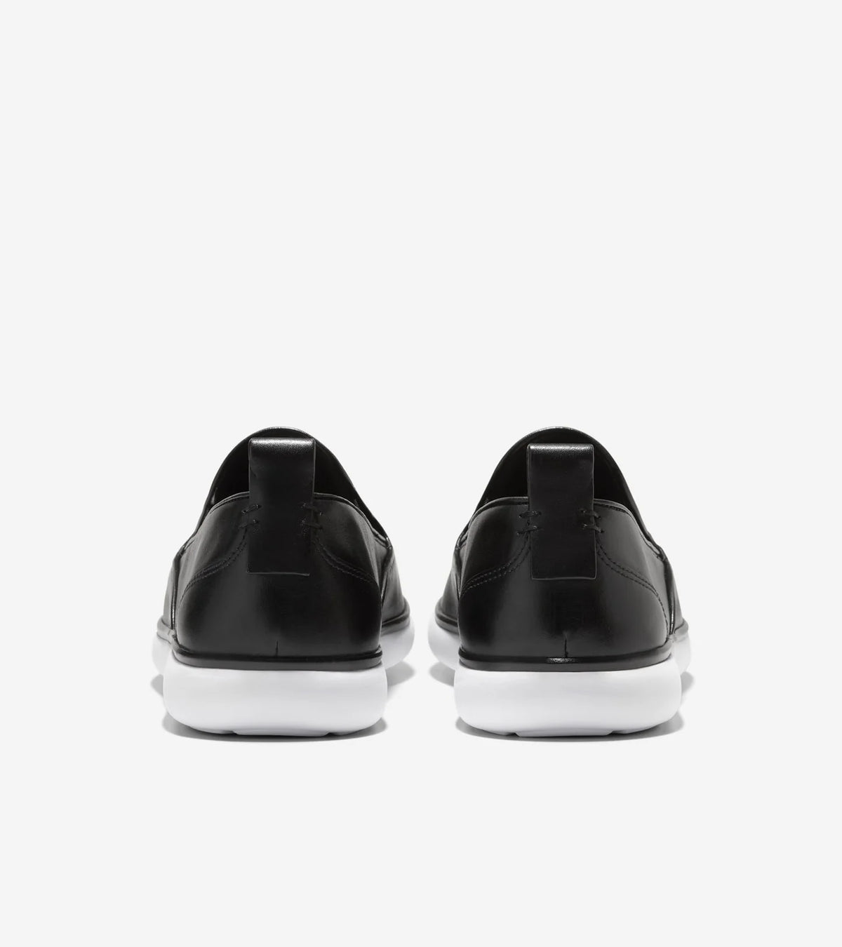 COLE HAAN W34376 loafers for women in black and white