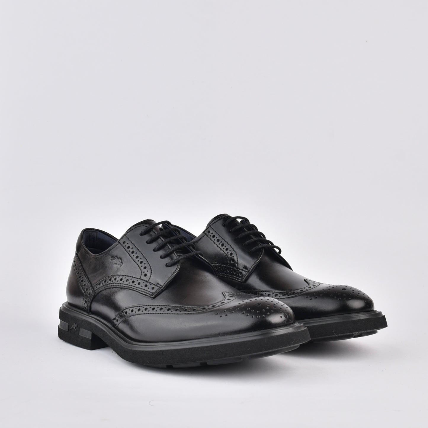 Fluchos Spanish oxford shoes for men in black