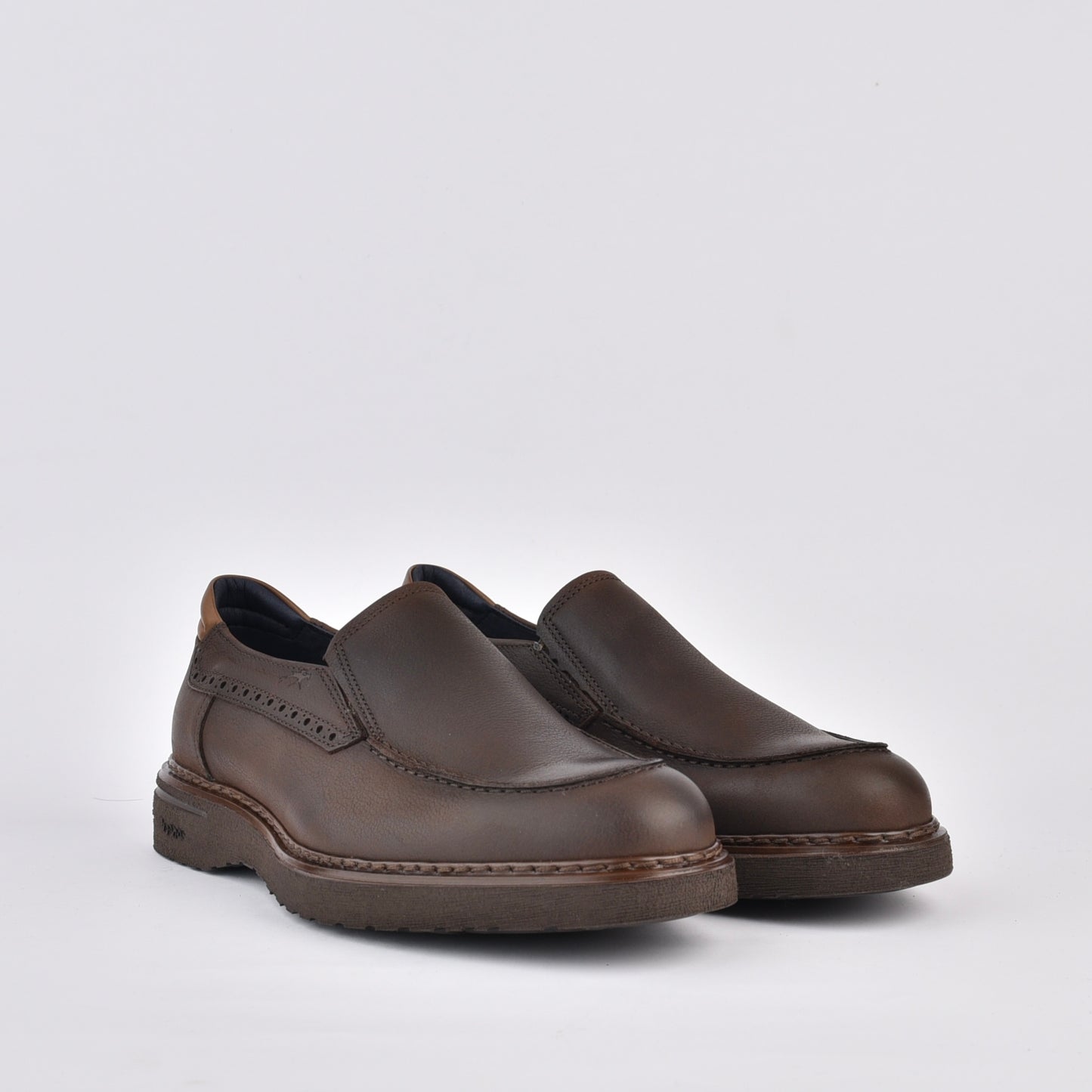 Fluchos Spanish loafers for men in brown