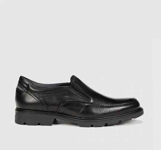 Fluchoes Spanish loafers for men in Black