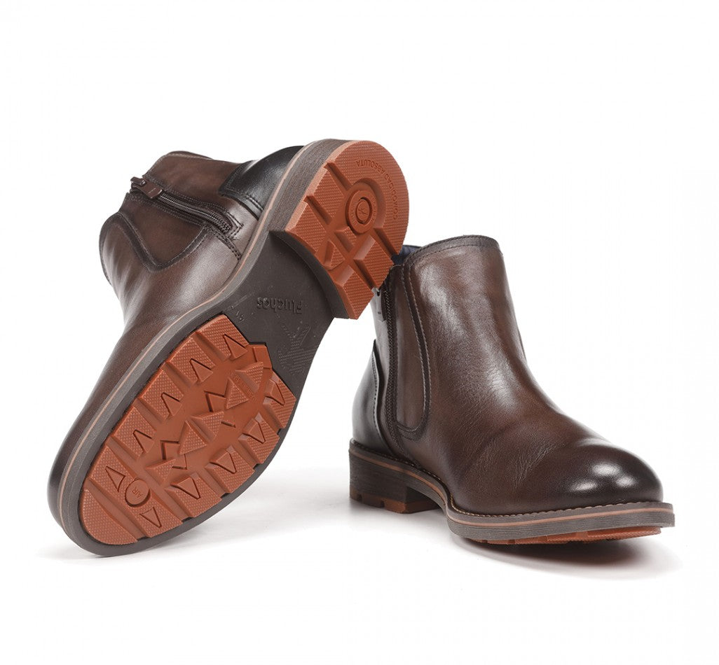 Fluchoes Spanish boots for men in brown