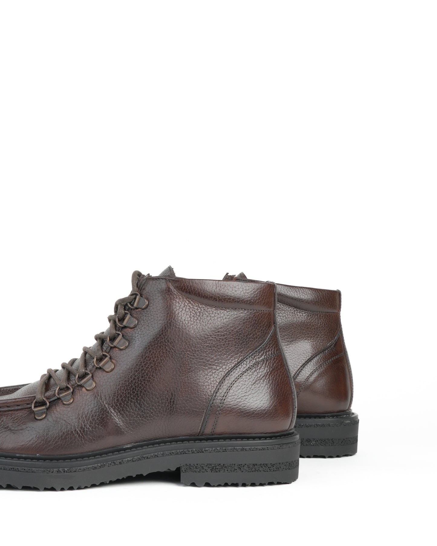 Shalapi boots in Grain leather for men in Brown