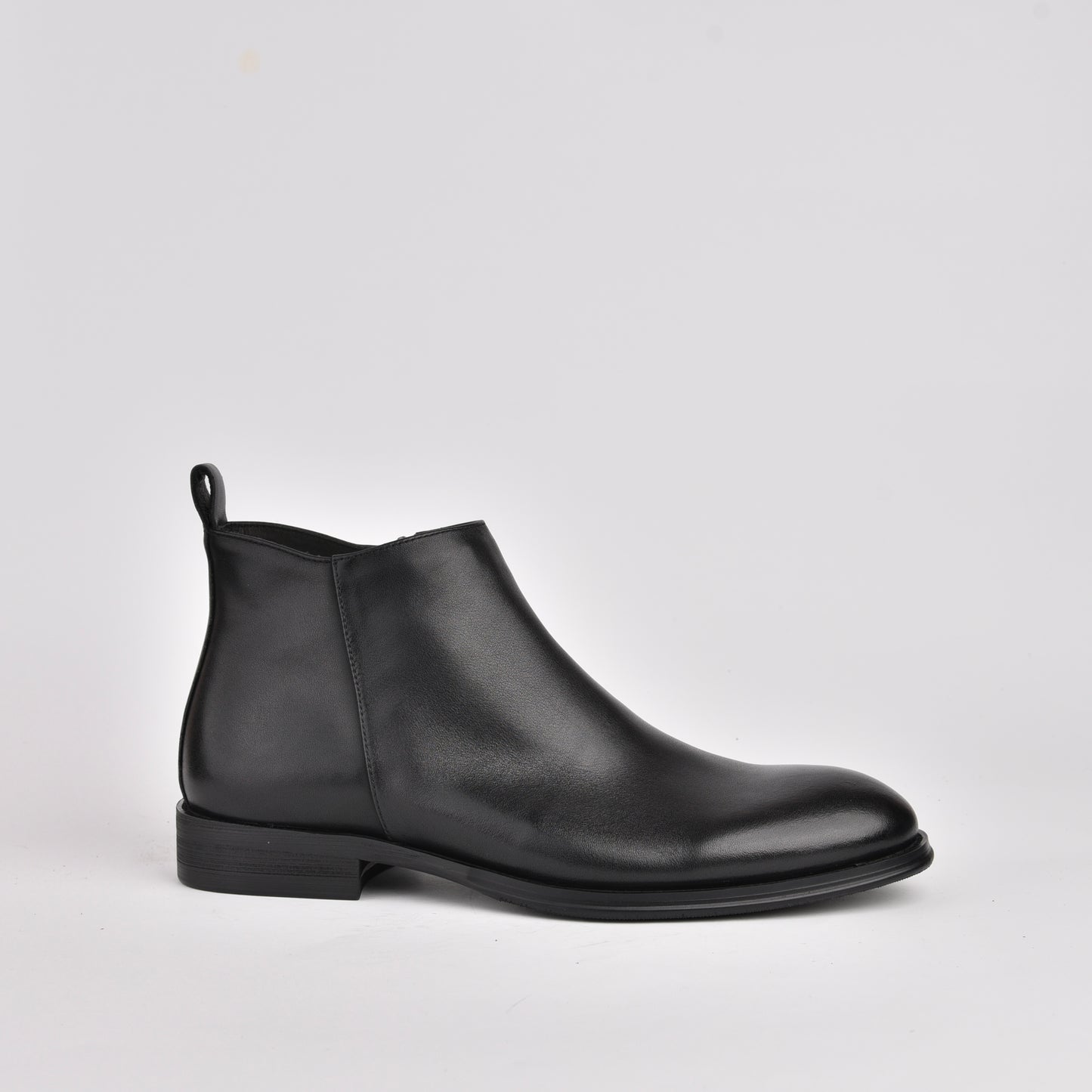 Shalapi genuine leather Boots for men in Black