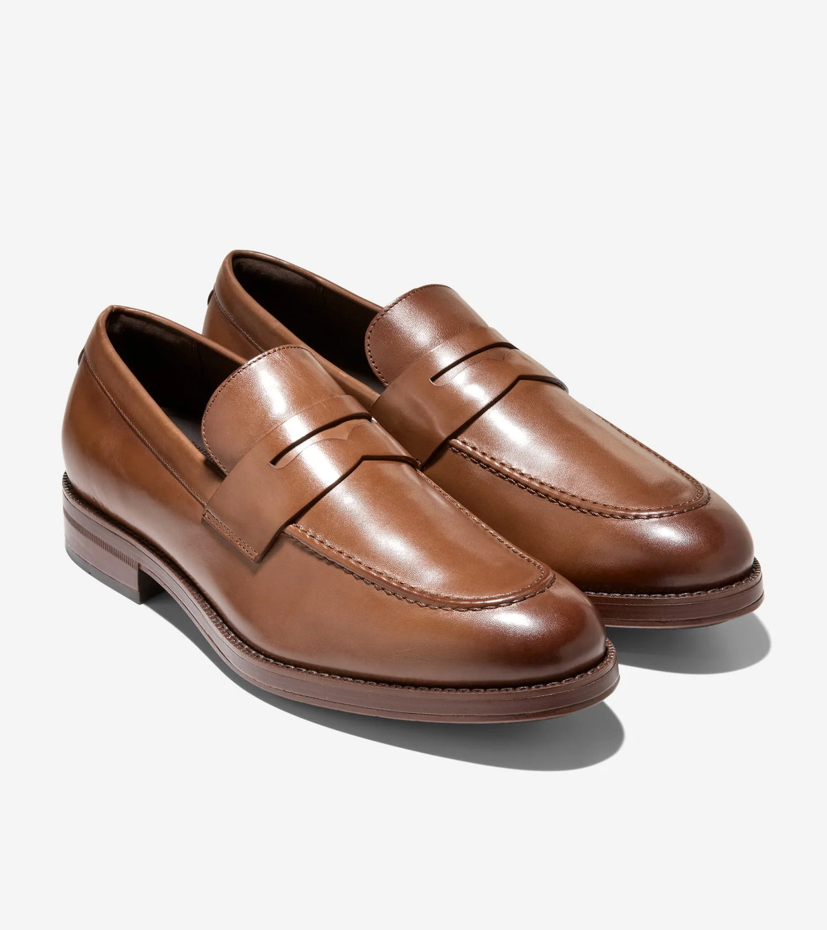 COLE HAAN C41474 penny loafers for men in camel