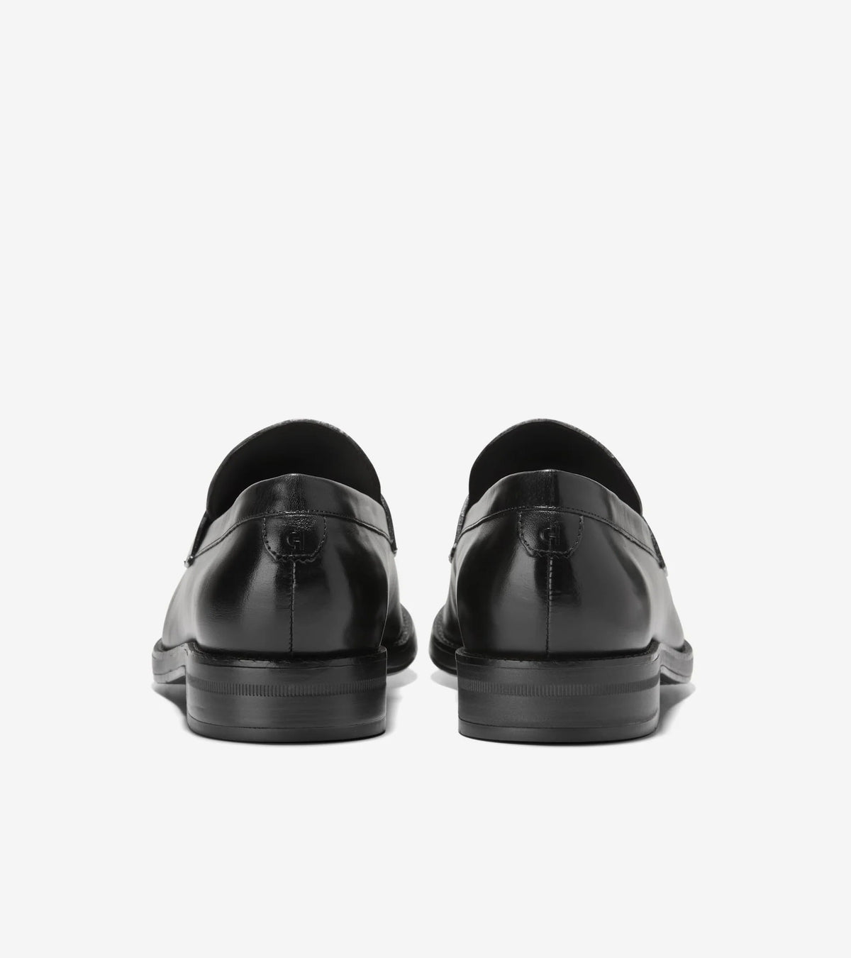 COLE HAAN b penny loafers for men in black