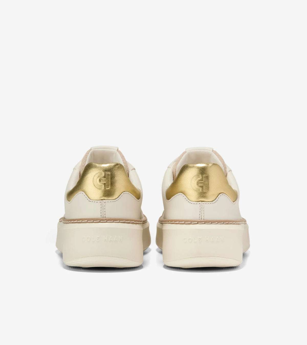 COLE HAAN W33827 sneakers for women in Of-white and gold