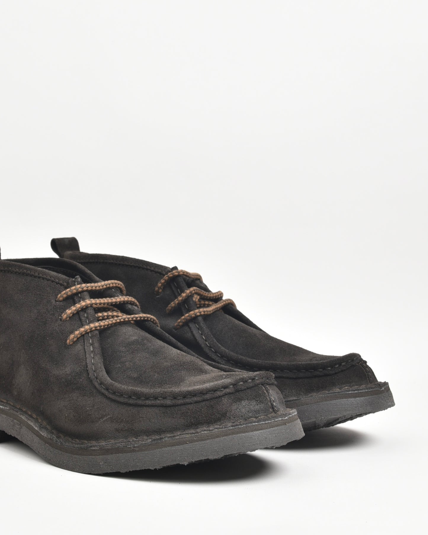 Kebo genuine leather Boots for men in suede brown