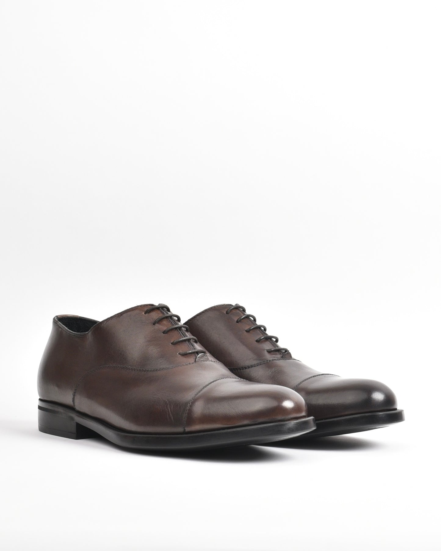 SHALAPI NAPOLI italian oxford shoes for men in brown