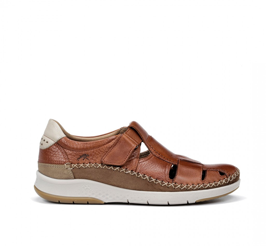 Fluchos Spanish sandels for men in camel F0797