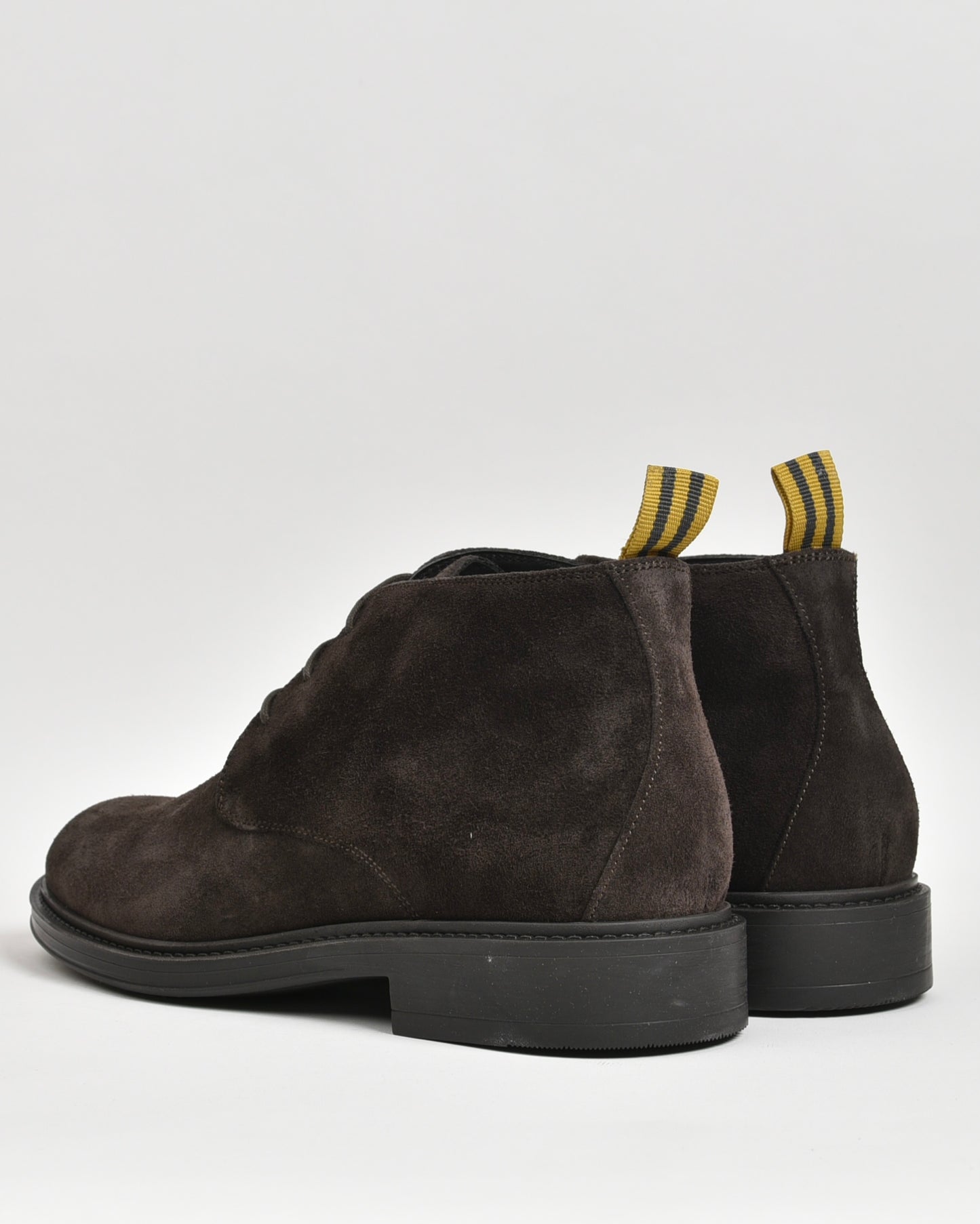 Shalapi boots in suede leather for men in brown