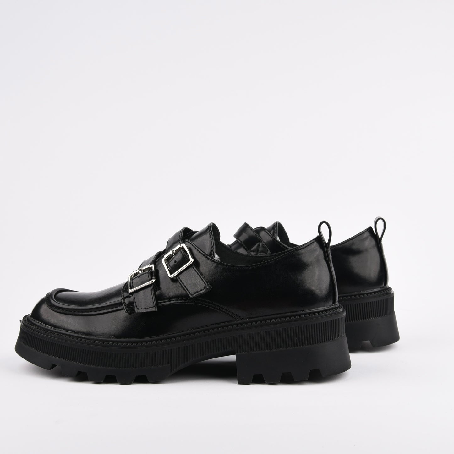 Shalapi loafers shoes for women in black