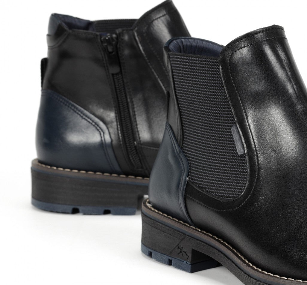 Fluchoes Spanish boots for men in Black