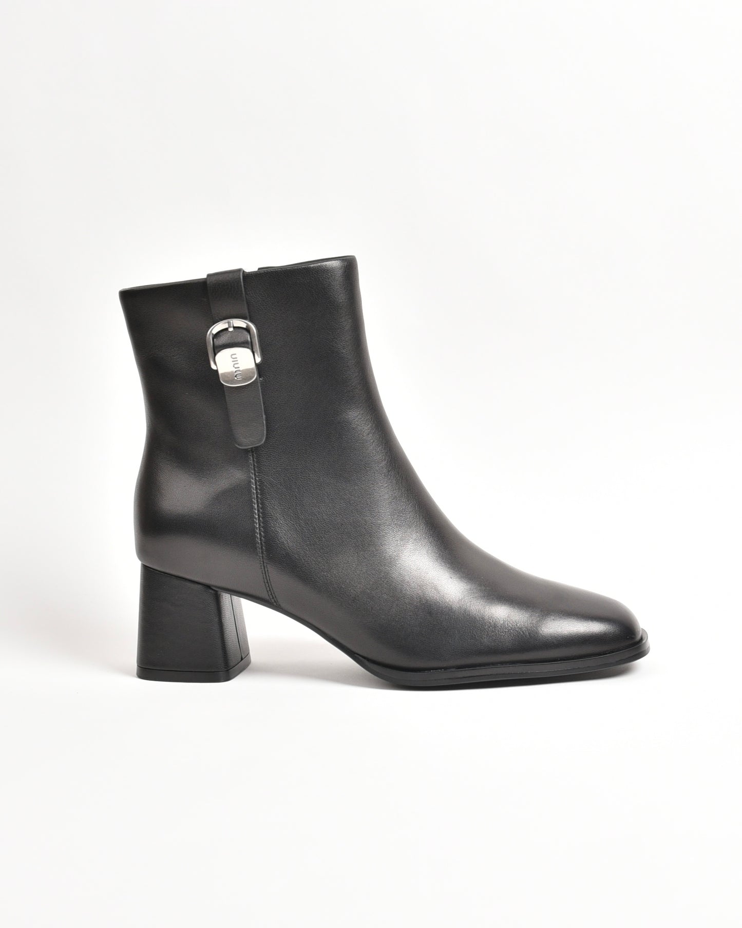Shalapi mid ankle boots for women in black