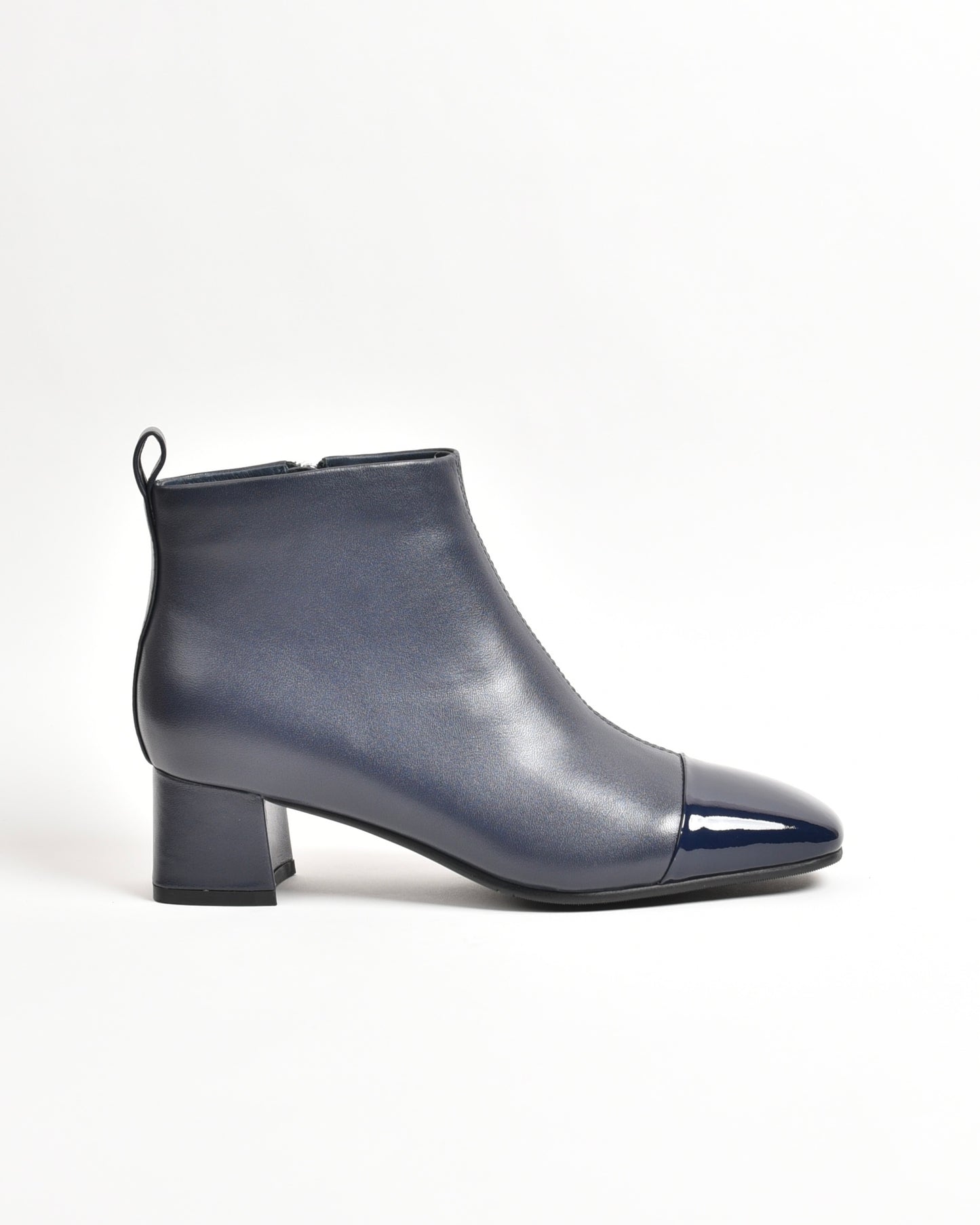 Shalapi mid ankle boots for women blue