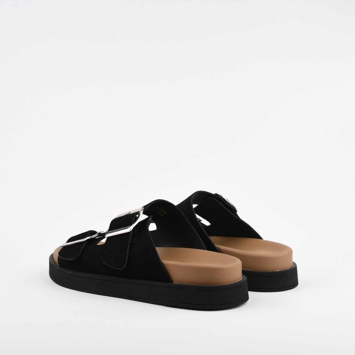 Shalapi slippers for women in suede black