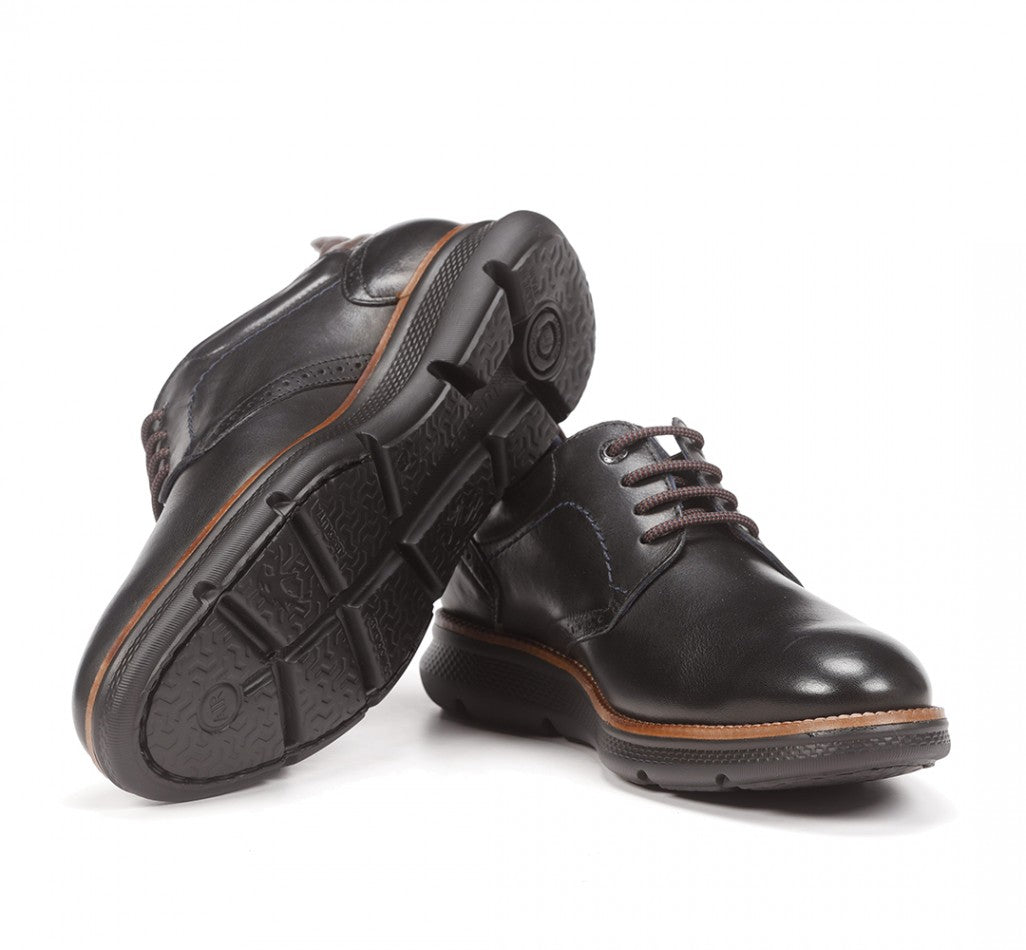 Fluchos Spanish shoes for men in black F1351