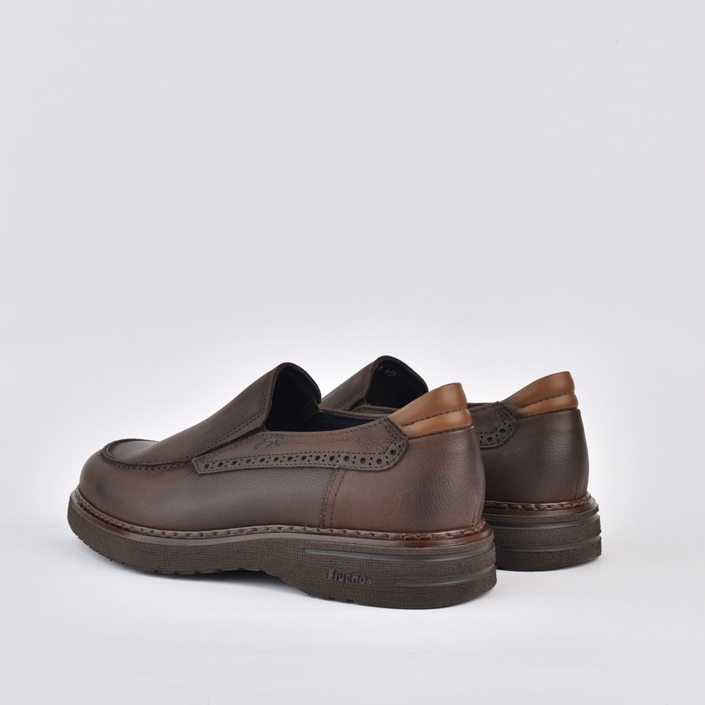 Fluchos Spanish loafers for men in brown