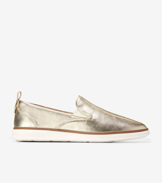 COLE HAAN W34380 loafers for women in Gold