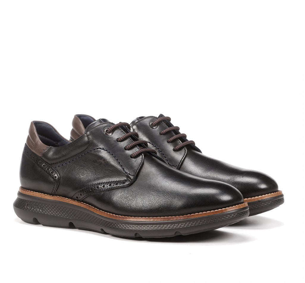 Fluchos Spanish shoes for men in black F1351