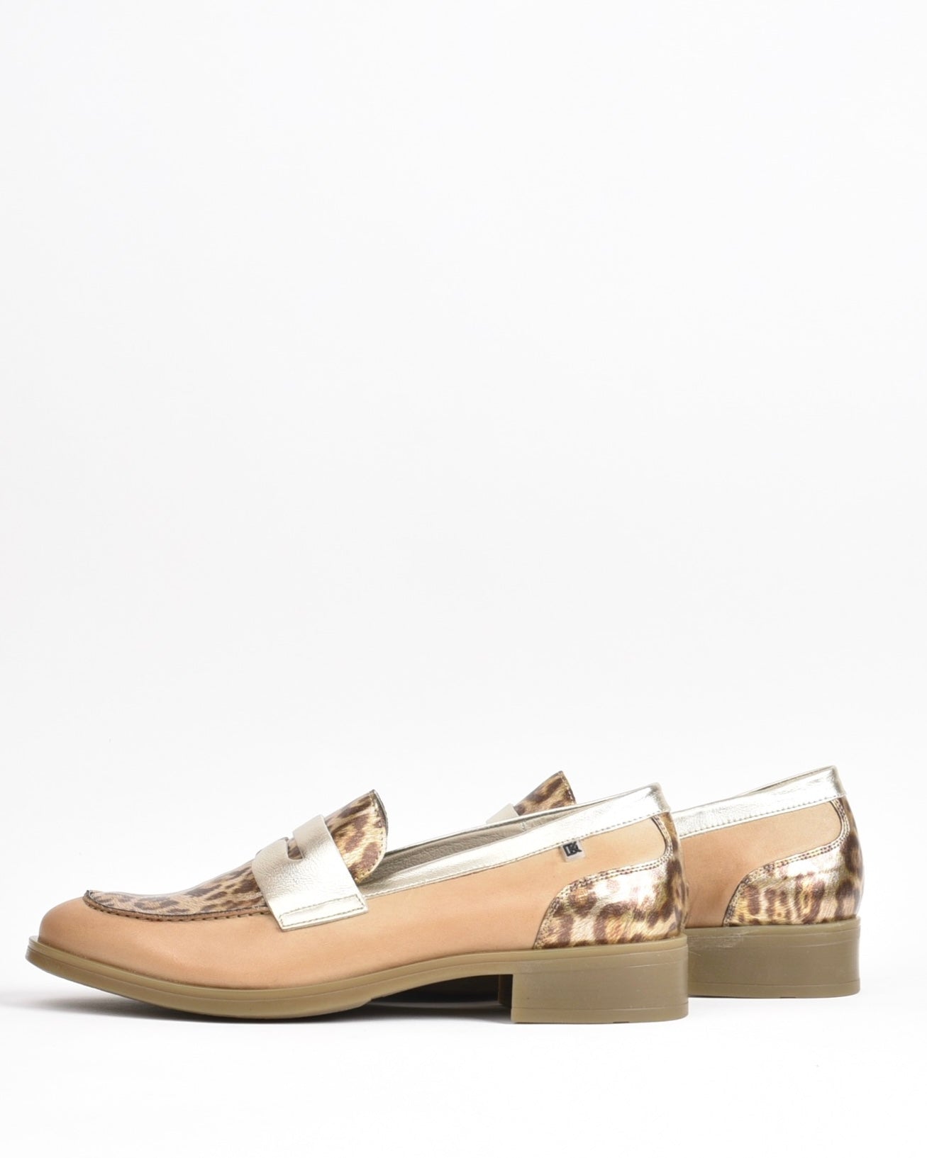 Dorking Fluchos Classic Comfortable Medium heel Sandal for women in Tiger-gold