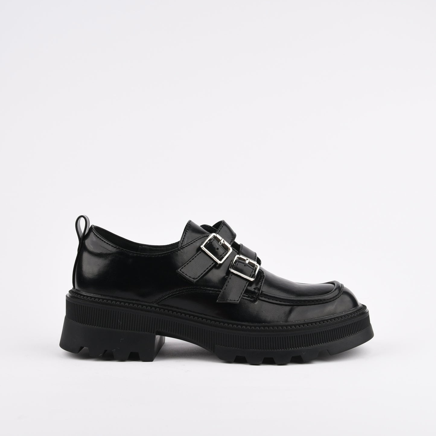 Shalapi loafers shoes for women in black