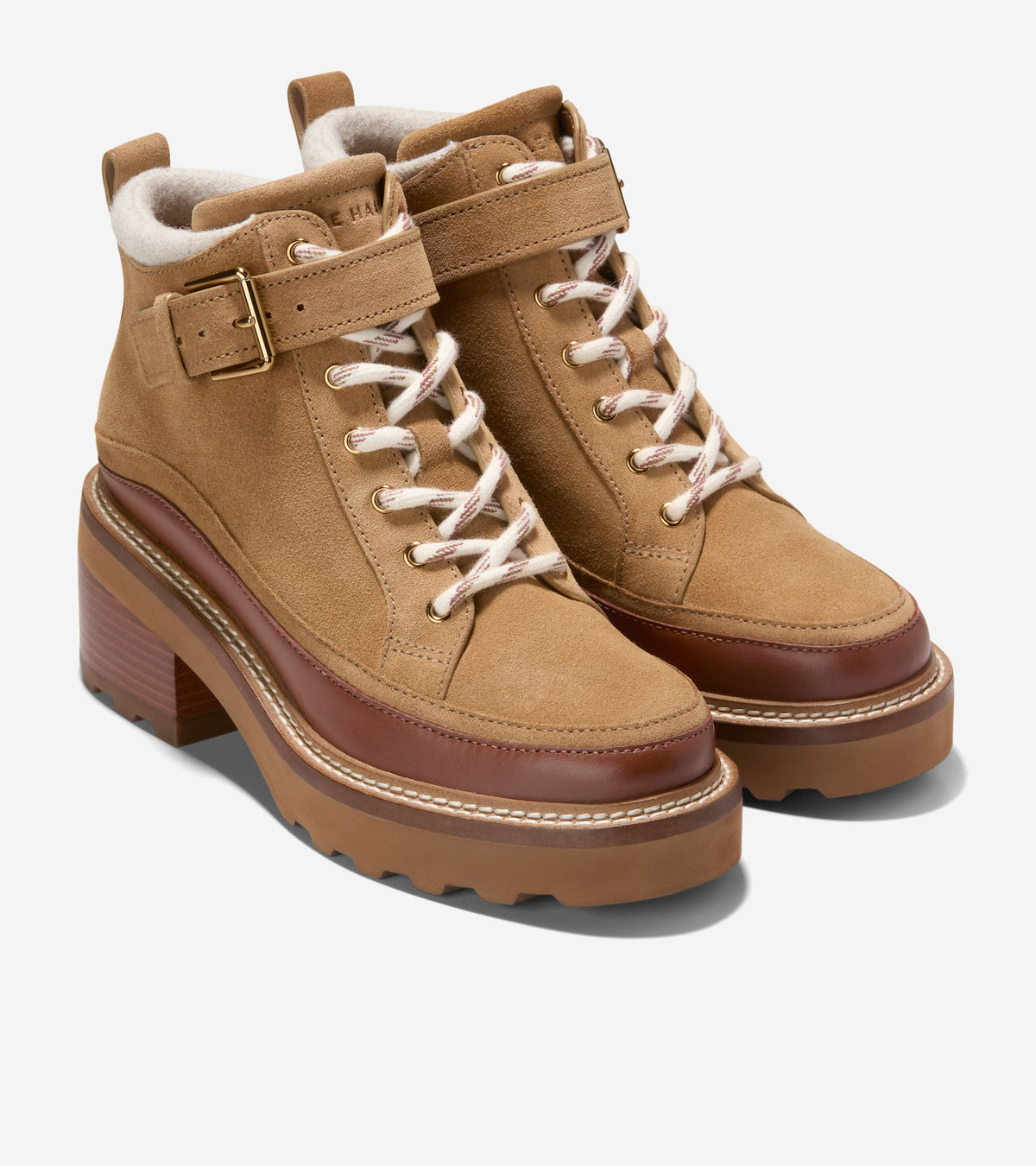 COLE HAAN W35030 boots for women in beige