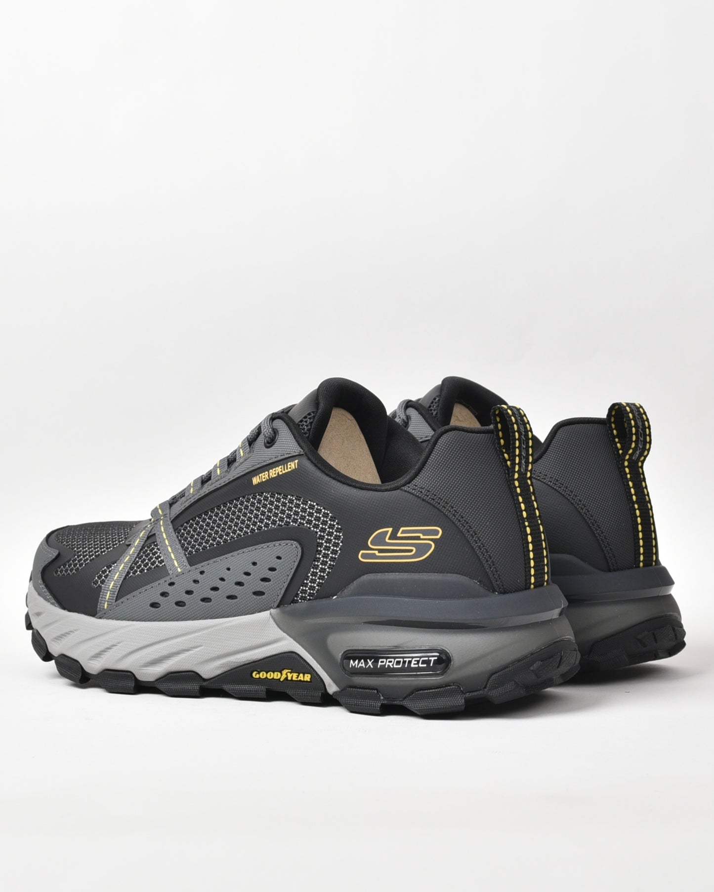 Skeckers sneakers for men in Gray & Black Running Shoes