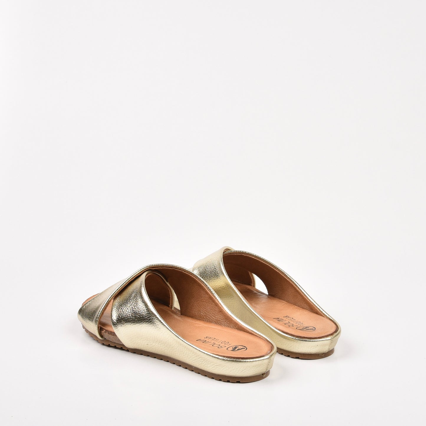 Shalapi slippers for women in gold