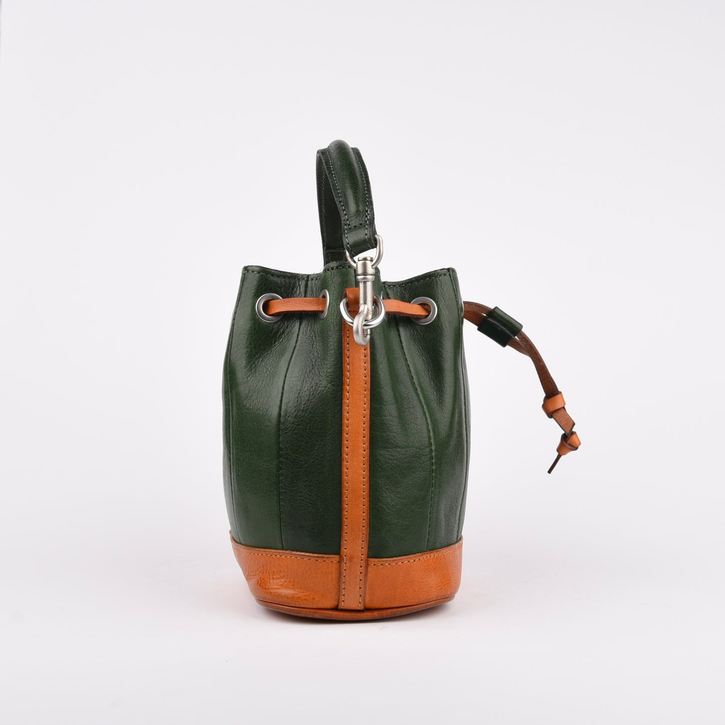 Shalapi Guinean leather handBags for women in green