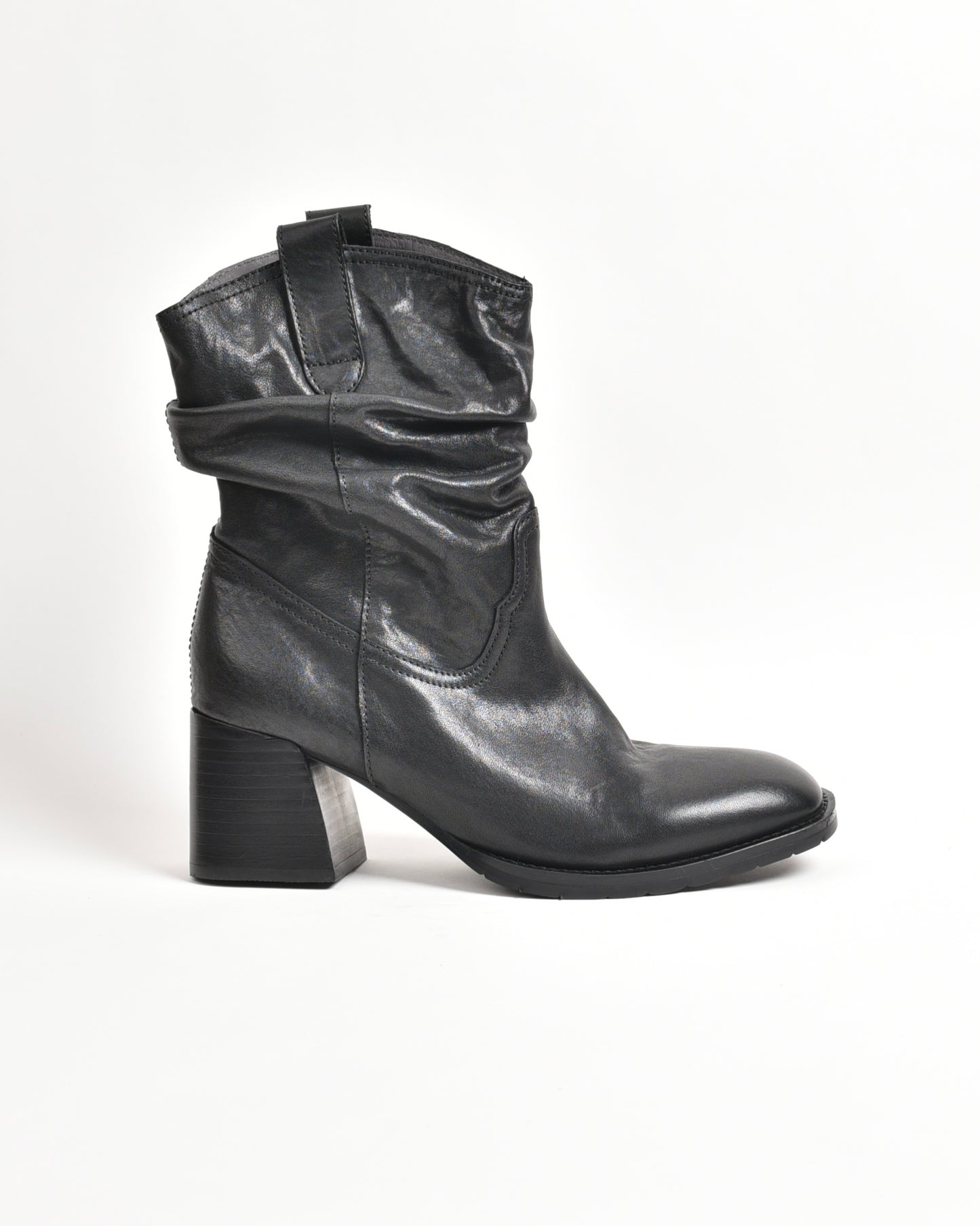 Shalapi mid ankle boots for women in black