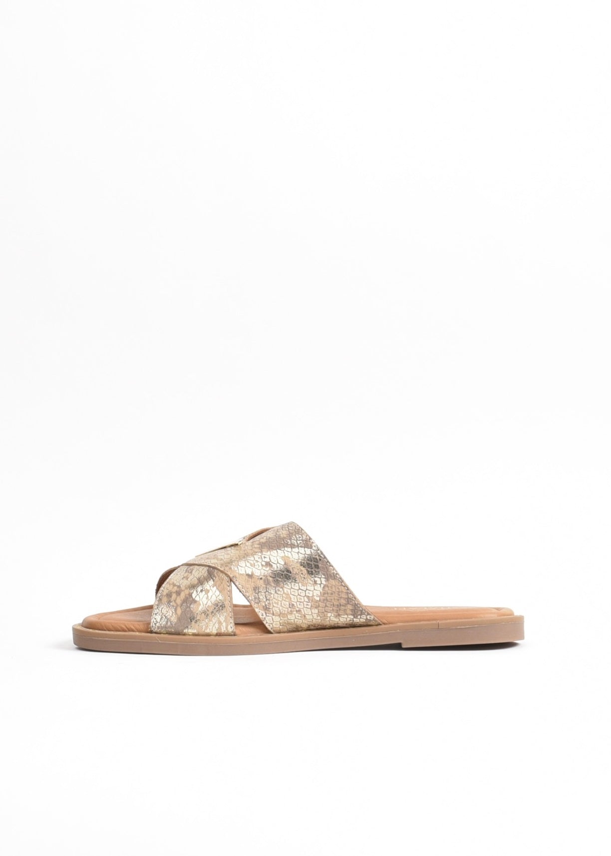 SHALAPI NAPOLI slippers for women in gold