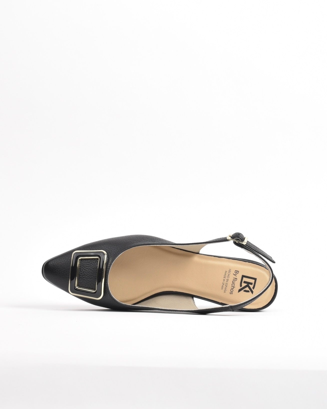 Dorking Fluchos Classic Comfortable Sandal for women in Black.