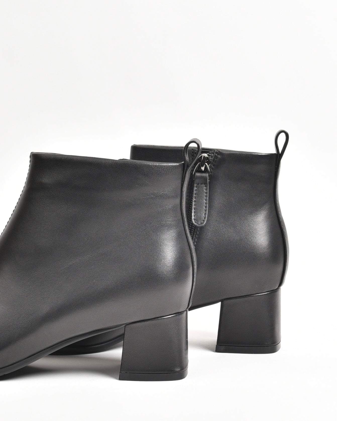 Shalapi mid ankle boots for women in black