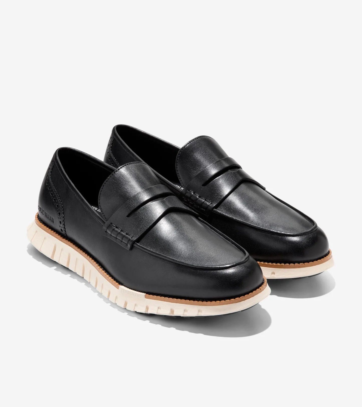 Cloe Haan loafers C40492 for men in black and white