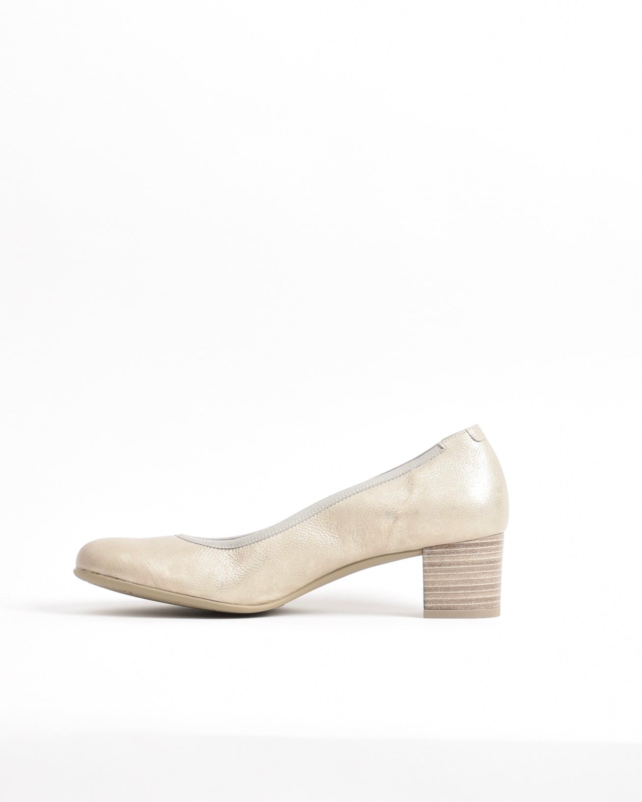 Dorking Fluchos Classic Medium heel shoes for women in Beige