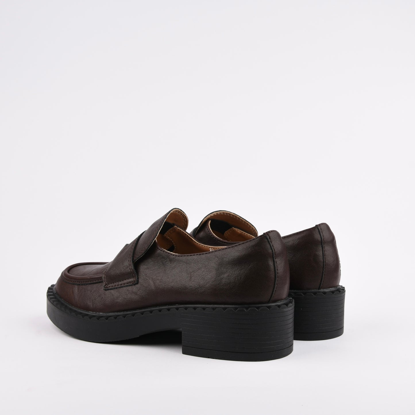 Shalapi loafers shoes for women in brown