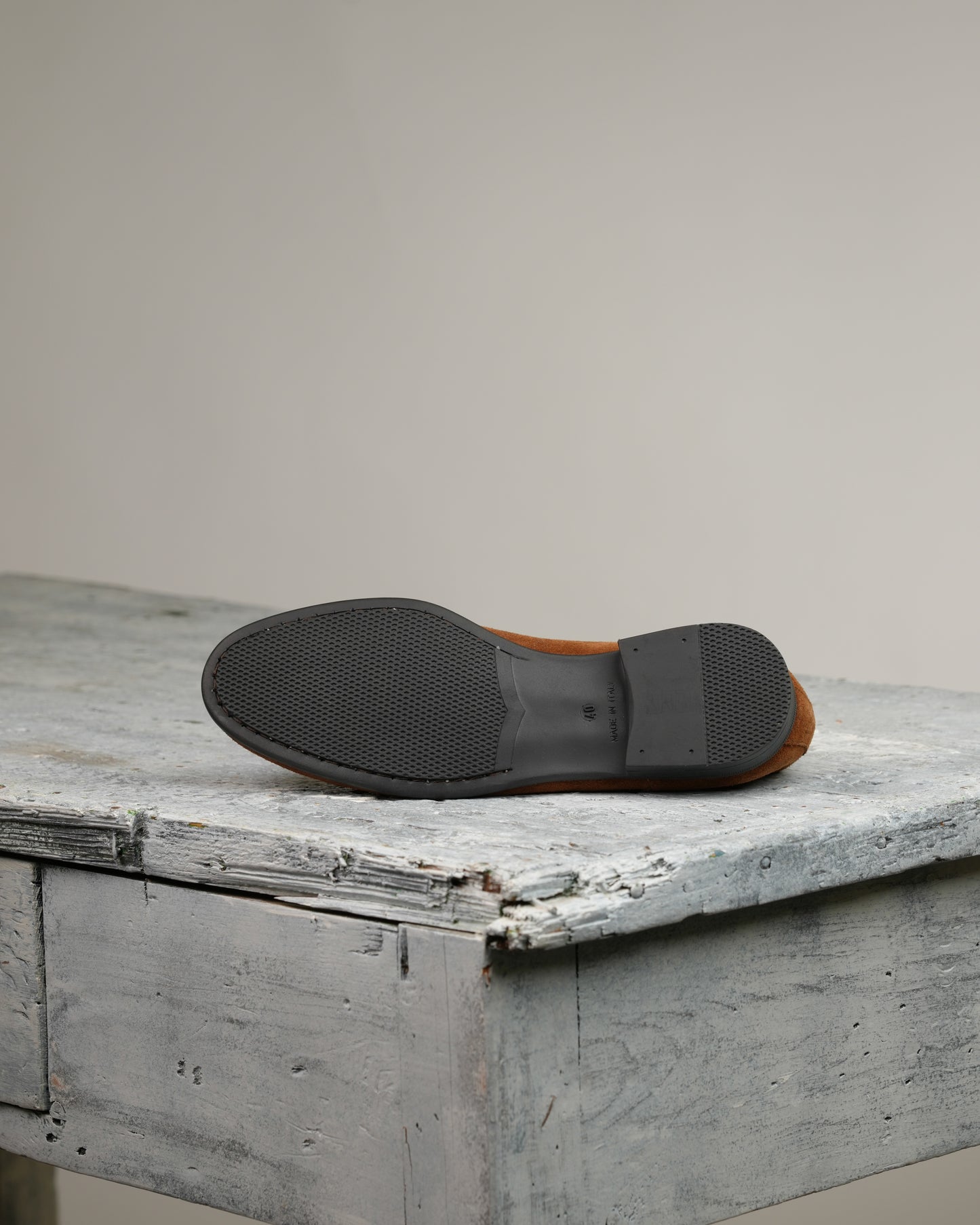 SHALAPI NAPOLI italian loafers for men in suede camel