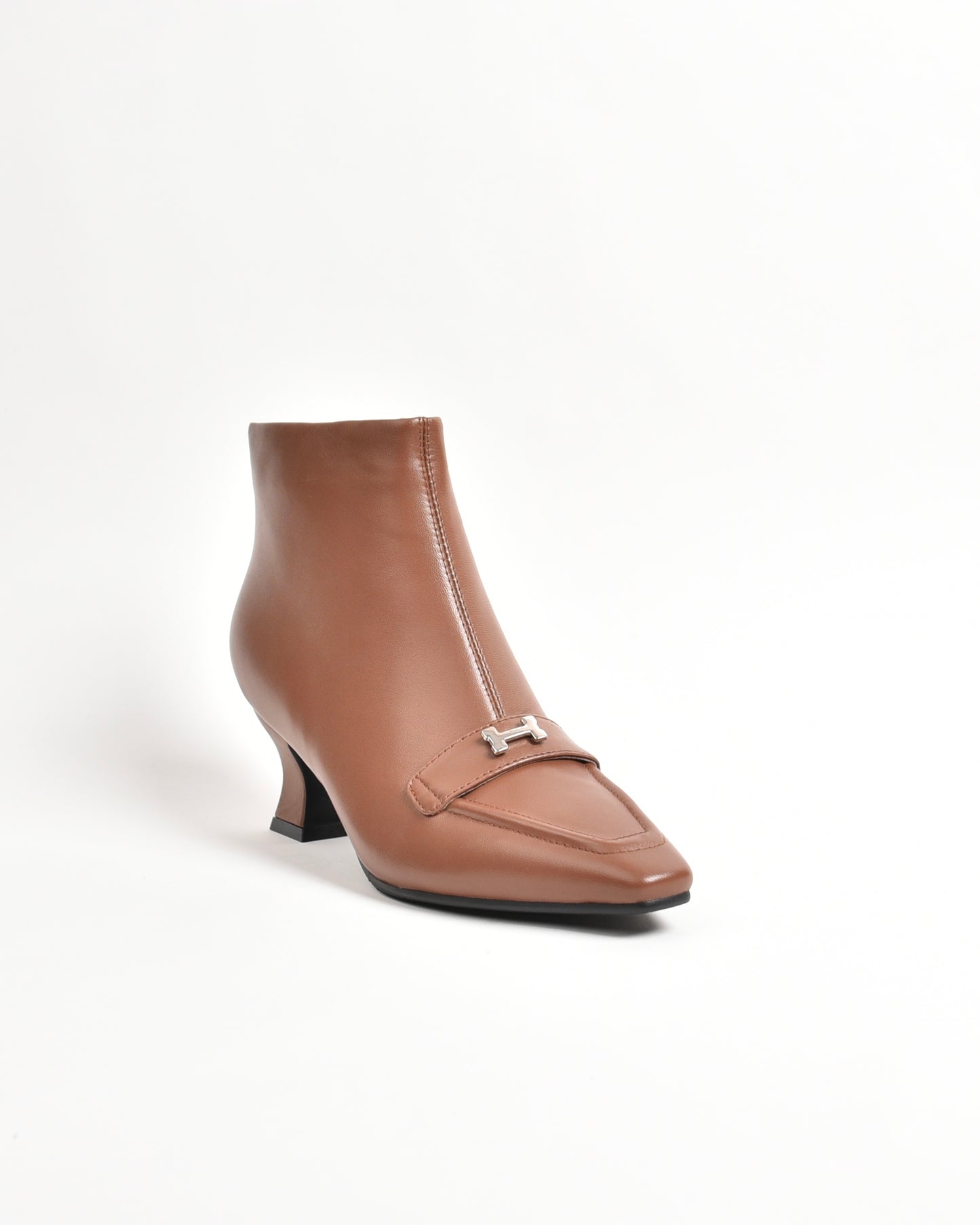 Shalapi mid ankle boots for women in camel