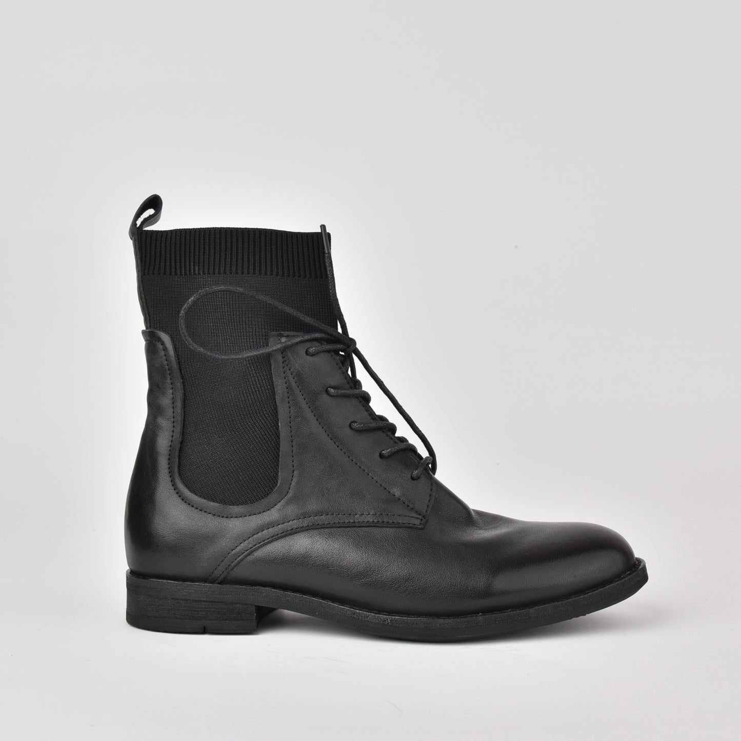 Shalapi genuine leather boots for women in black