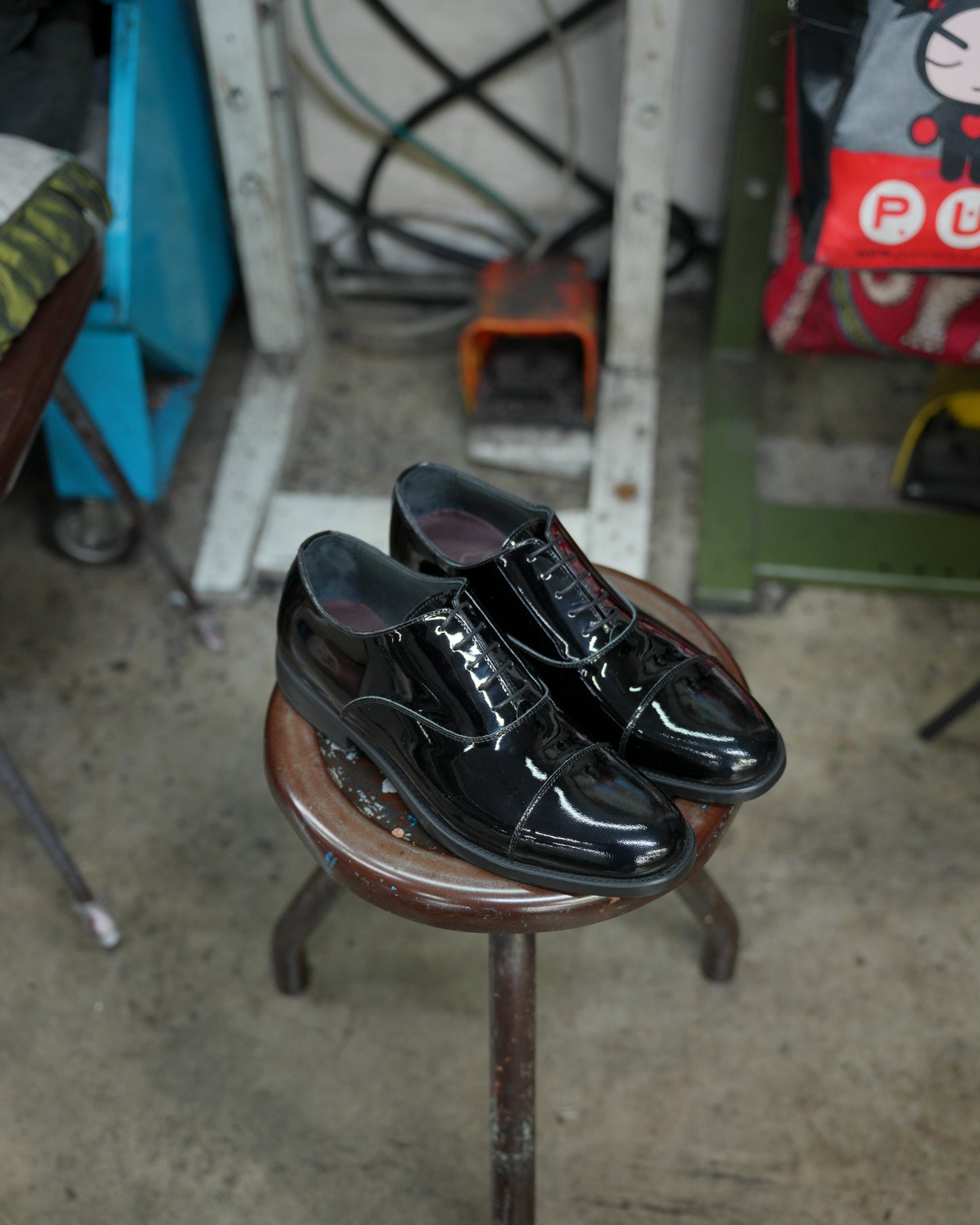 SHALAPI NAPOLI italian groom oxford shoes for men in shiny black