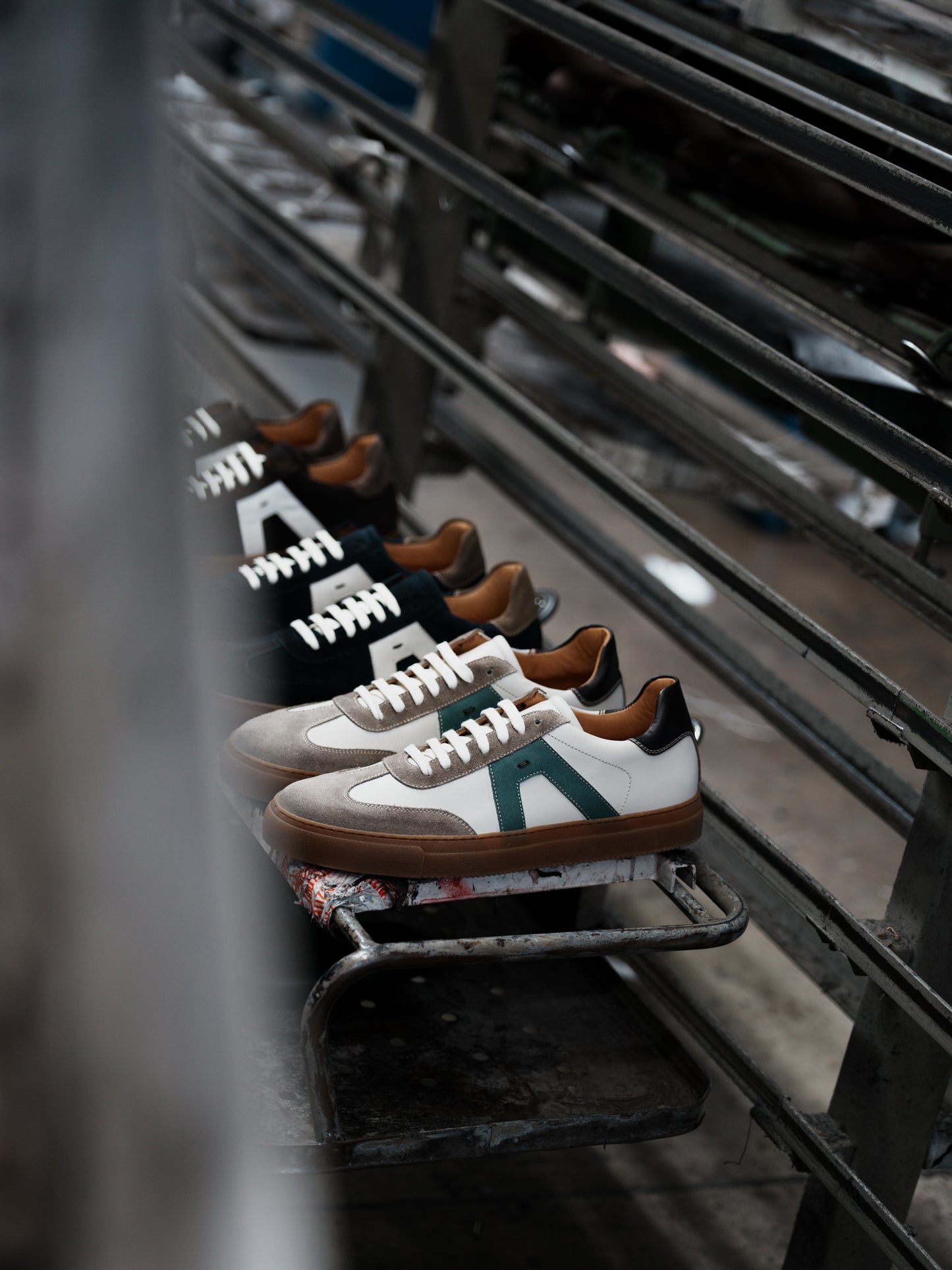 Shalapi Napoli sneaker for men in Of-white