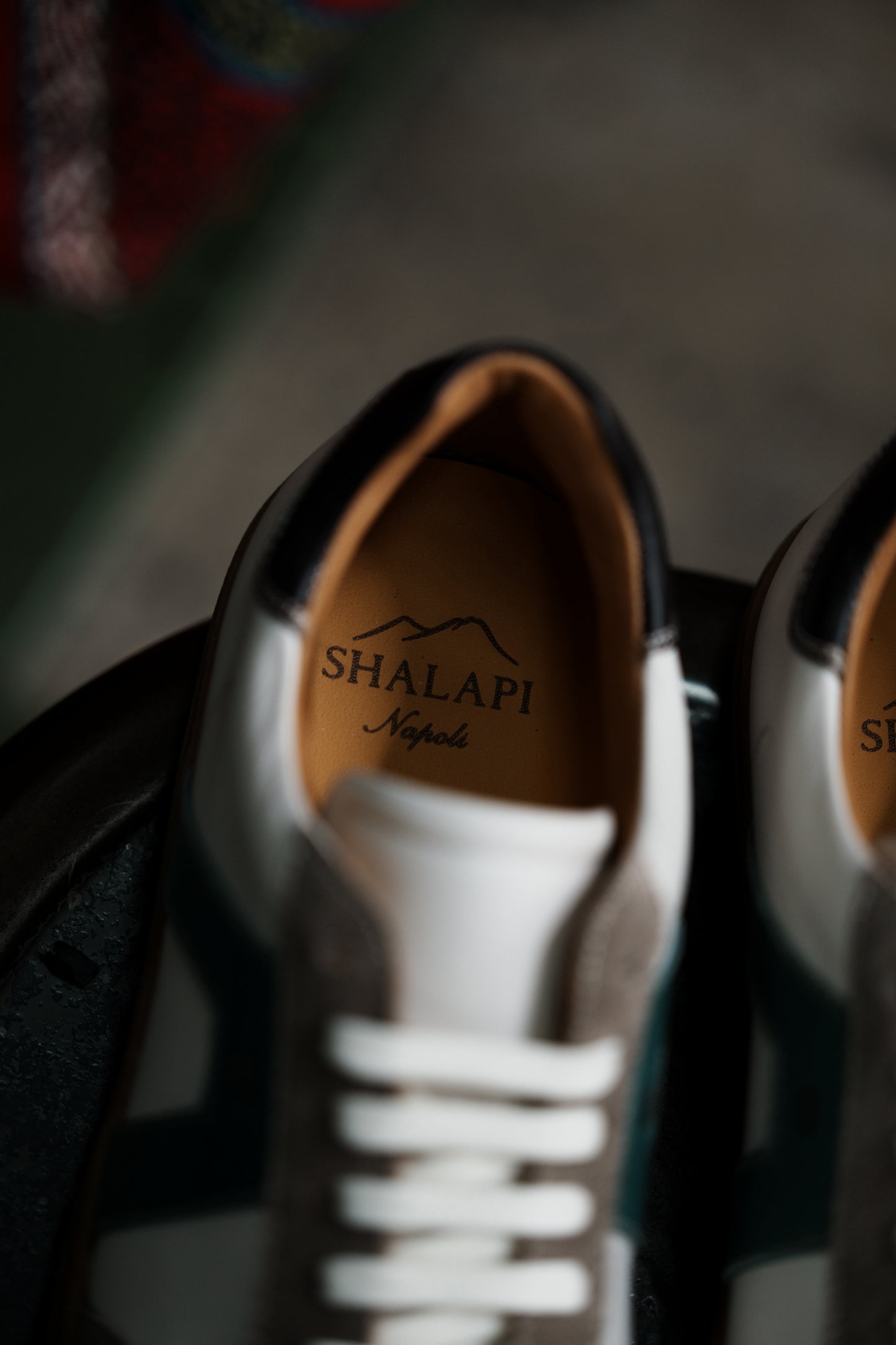 Shalapi Napoli sneaker for men in Of-white