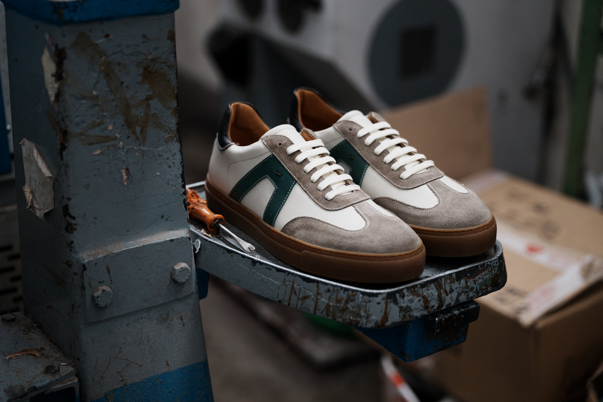 Shalapi Napoli sneaker for men in Of-white