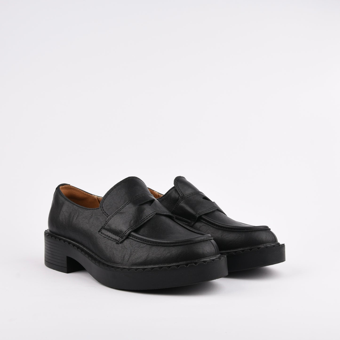 Shalapi loafers shoes for women in black