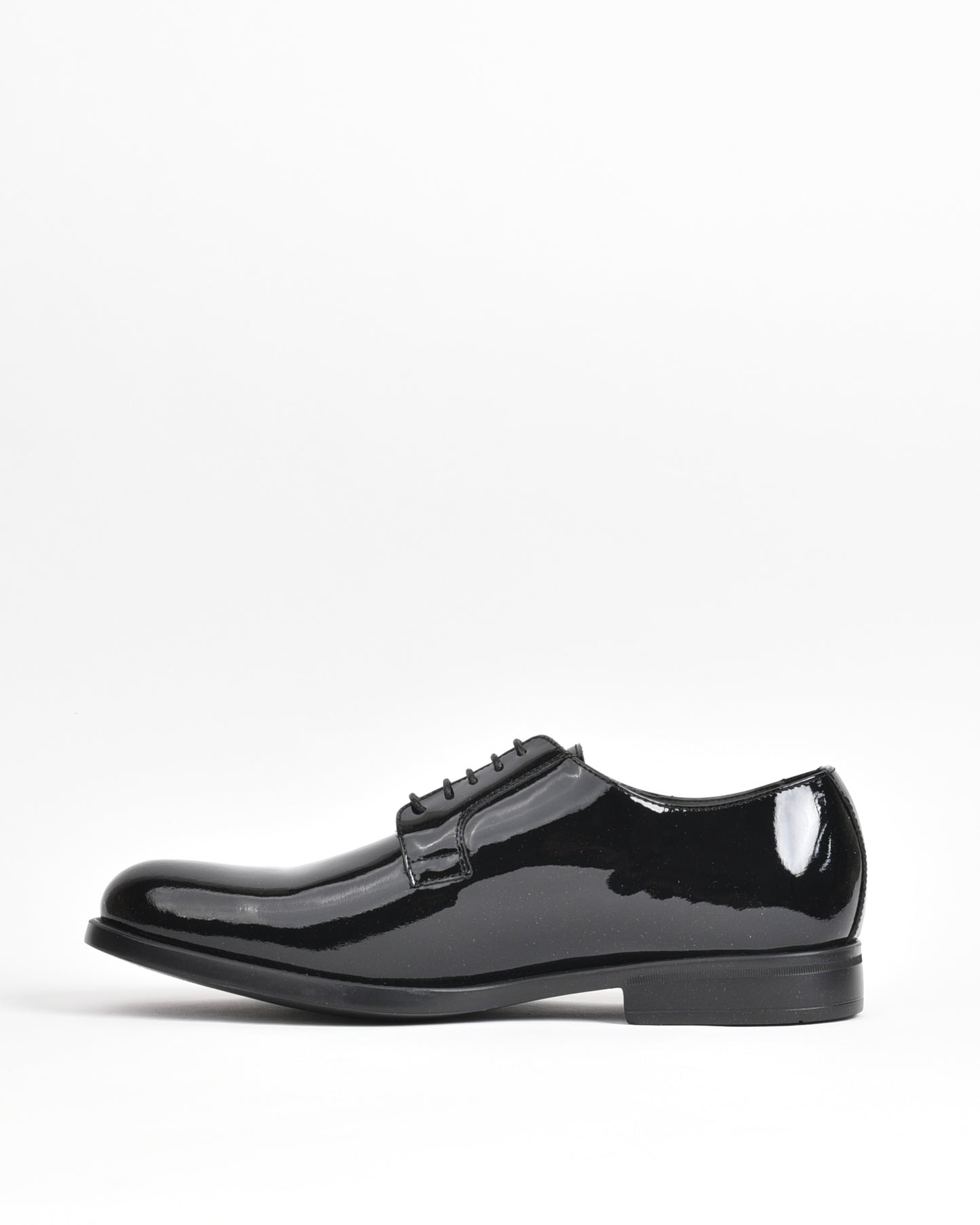 SHALAPI NAPOLI italian groom derpy shoes for men in shiny black