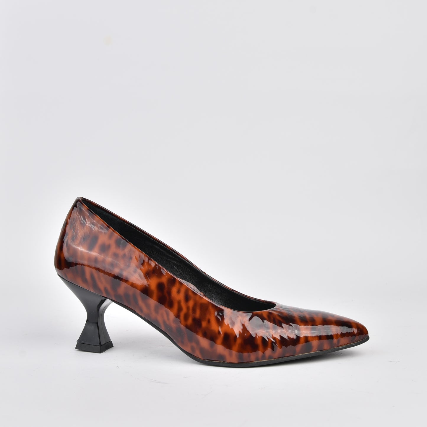 DFC Relax 100% Genuine Leather Greek Shoes in Tiger Brown for Women