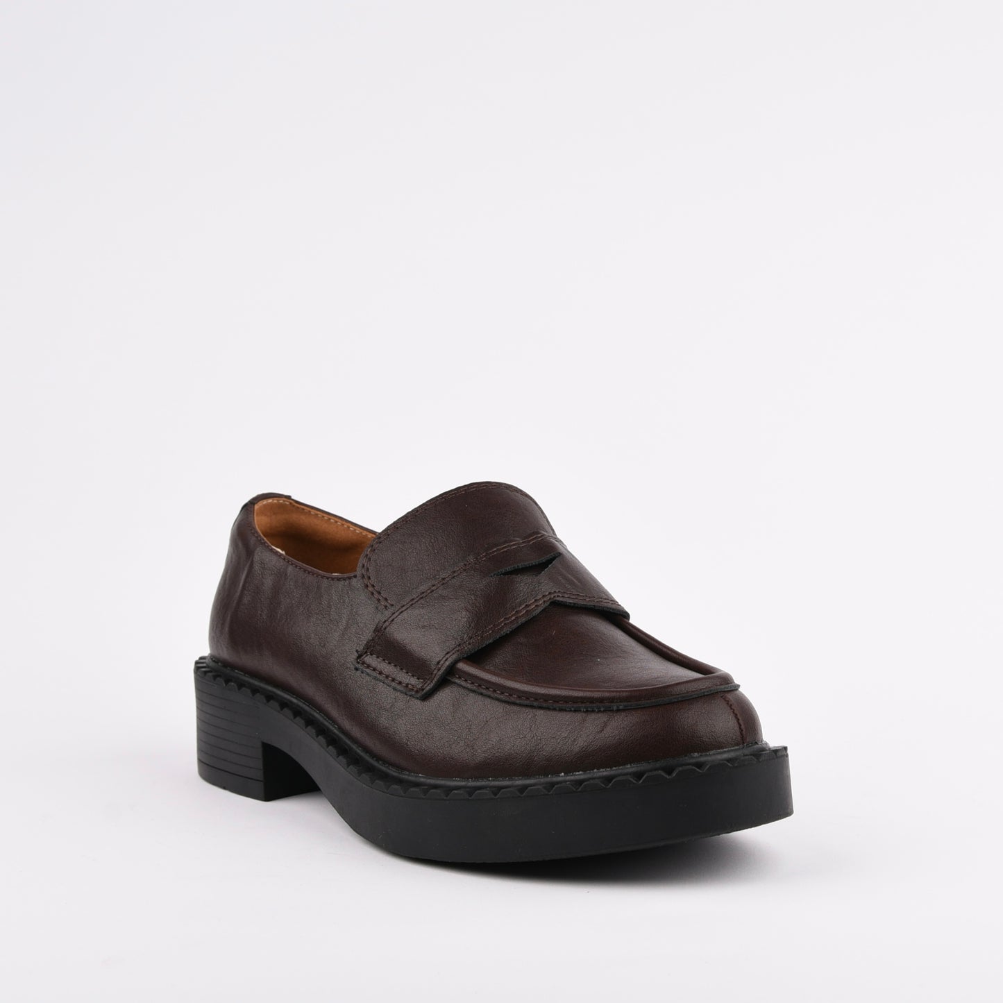 Shalapi loafers shoes for women in brown